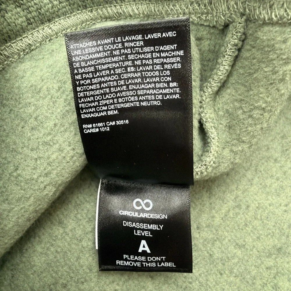 NWT‎ The North Face Men's Gordon Lyons 1/4 Zip Bark Mist Heath XL Pullover